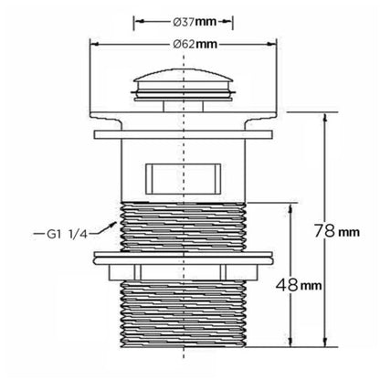 Basin Sink Mixer Taps Waterfall Single Lever Bathroom Mono Cloakroom Tap Fixings