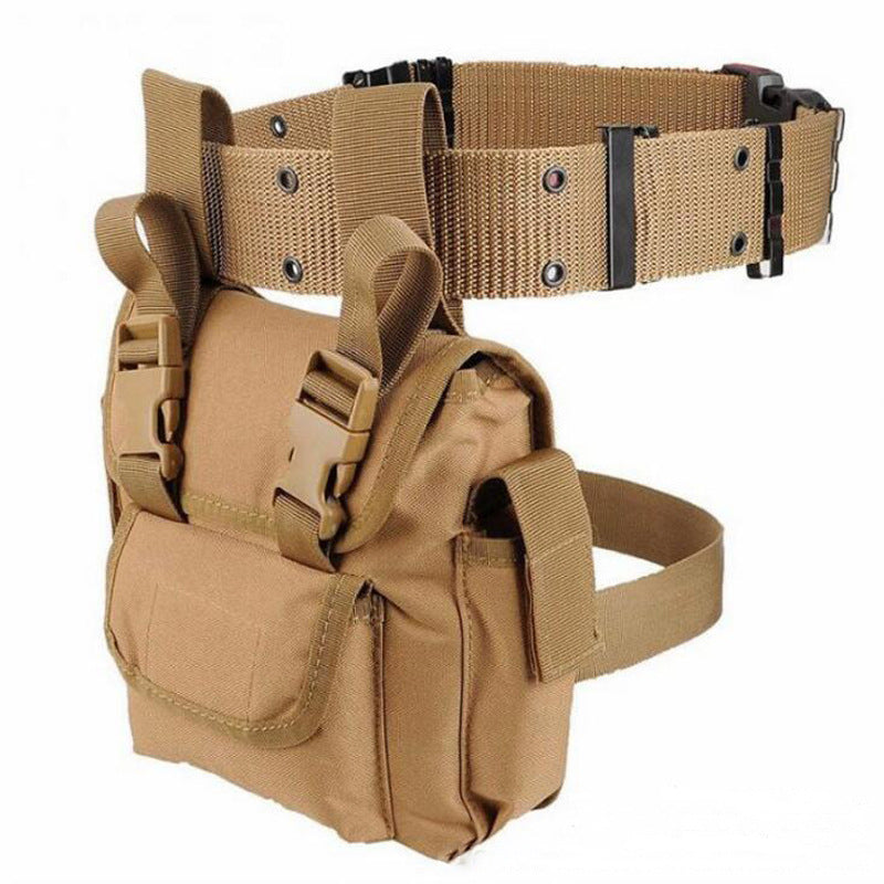 Casual Military Fans Tactical Outdoor Sports Waist Hanging Leg Bag