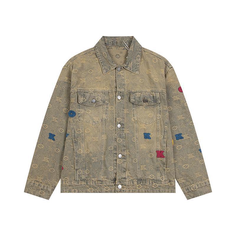 Edgy Yet Handsome American-style Vintage Jacket Top