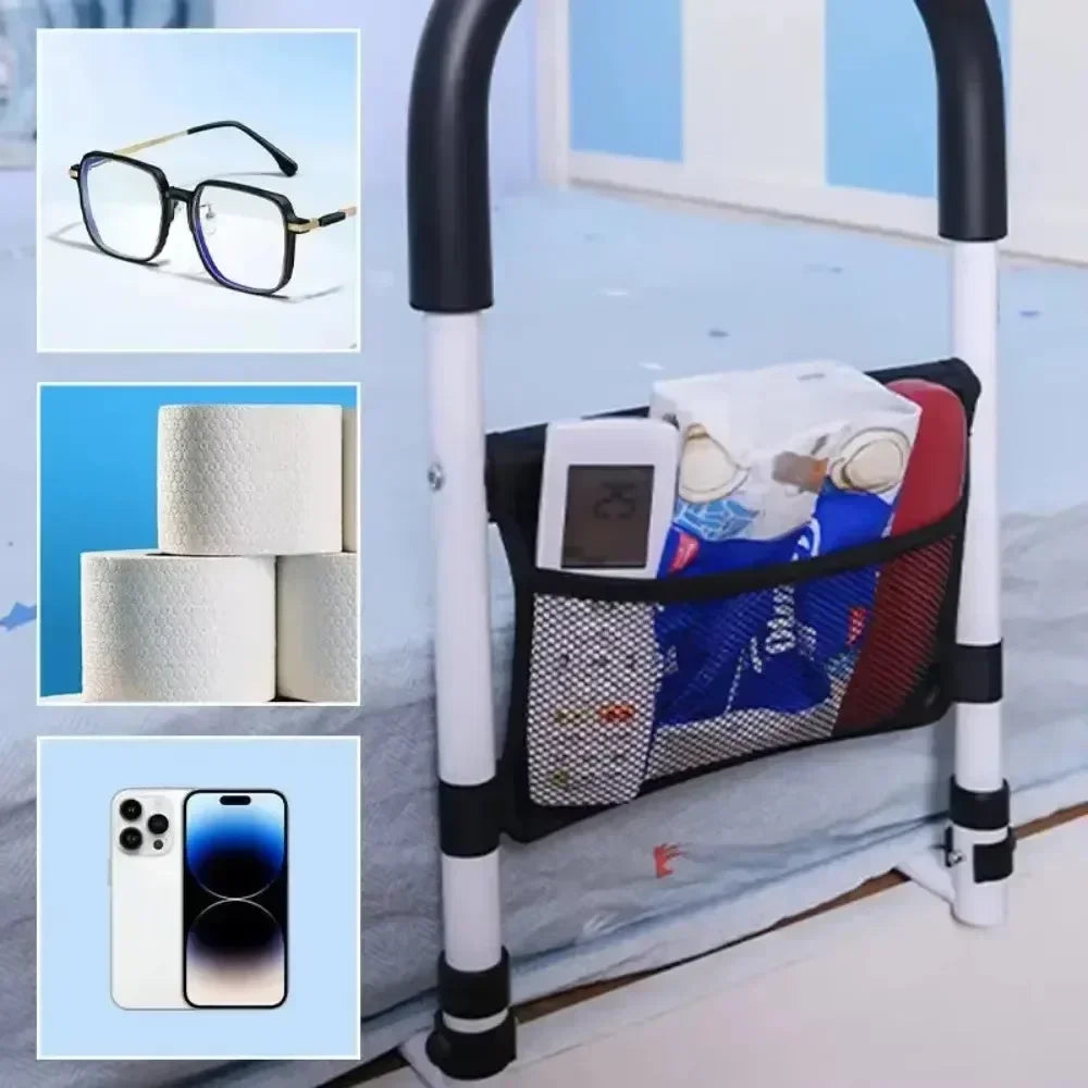 Bed Rails Elderly Pregnant Senior Bed Safety Height-Adjustable Elderly Bedside Guardrail Rail Beds Side Protection Device