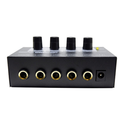 4-channel Audio Mixer Four-channel Mini Signal Mixer