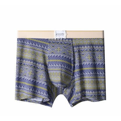 10A Mens Breathable Antibacterial, Trendy Cotton Underwear For Sports