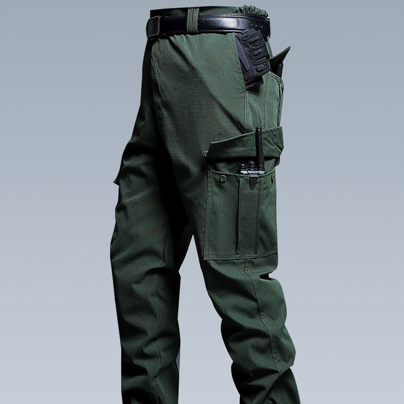 Outdoor Multi-pocket Loose-fit Durable Tactical Utility Work Pants