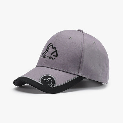 Letter Three-dimensional Embroidery Hard Top Big Head Circumference American Baseball Cap