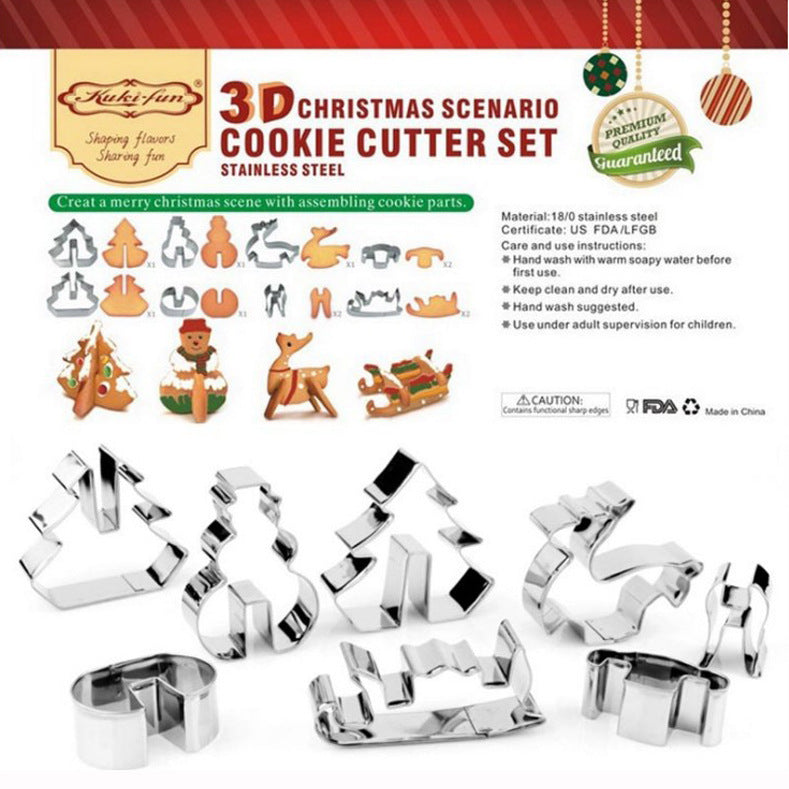 Baking Tools Stainless Steel Biscuit Mold