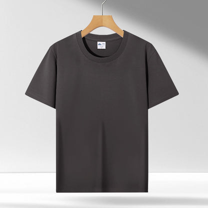 Liquid Ammonia Cotton Cool Feeling Short-sleeved Shirt