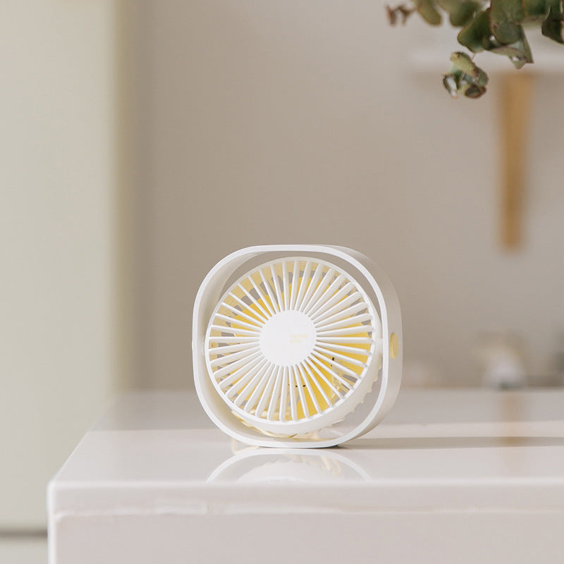 3-speed Variable Speed 360 Degree Rotating Desktop Mini Usb Fan