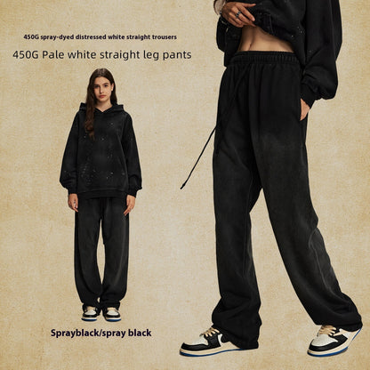 Straight Loose Street Retro Men's Trousers