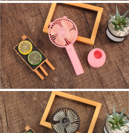 Usb mini rechargeable handheld small fan