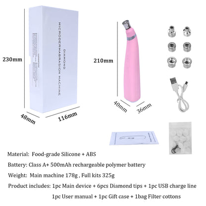 Micro-carved Microcrystal Portable Rechargeable Handheld Skinning Machine