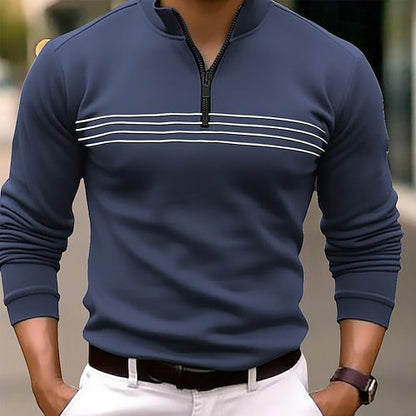 Autumn Men's Trendy Loose Lapel Sweater