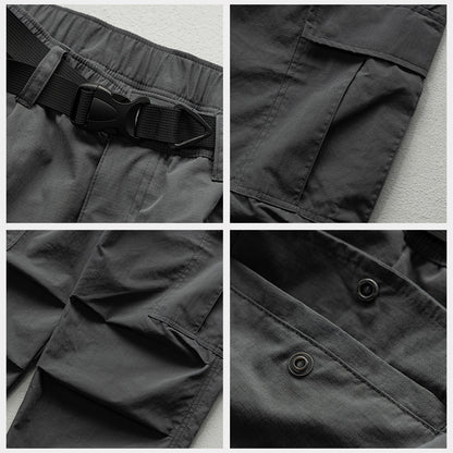 New Spring Summer Japanese-style Workwear Pants For Men