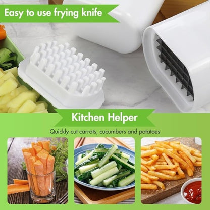Potato Chopper Chipper Vegetable Cutter French Fries Maker Slicer Kitchen Tool
