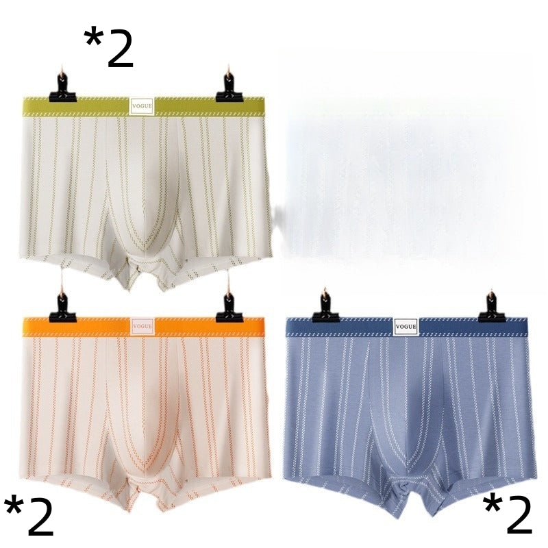 Mens 100 Cotton Antibacterial Sweat-Absorbent And Breathable Shorts