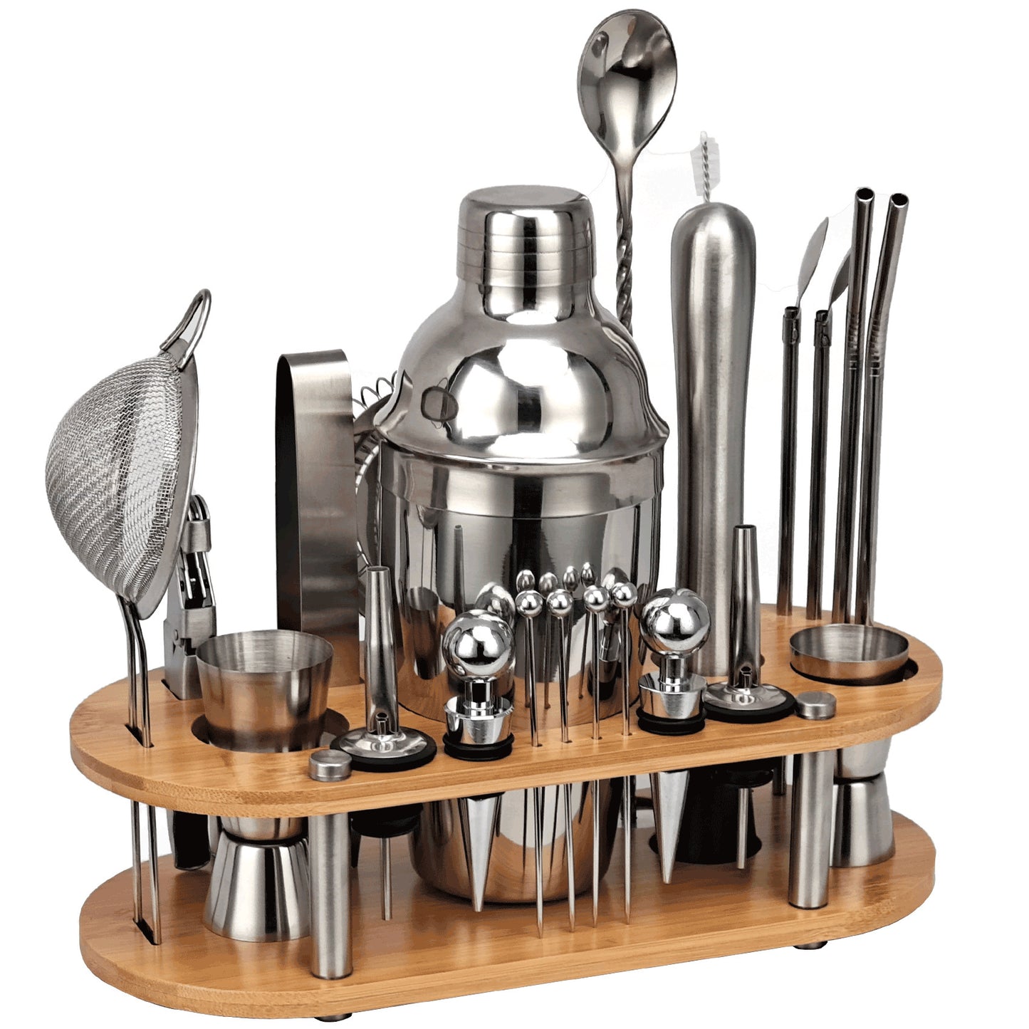 Stainless Steel Mixer Boston 23-piece Set
