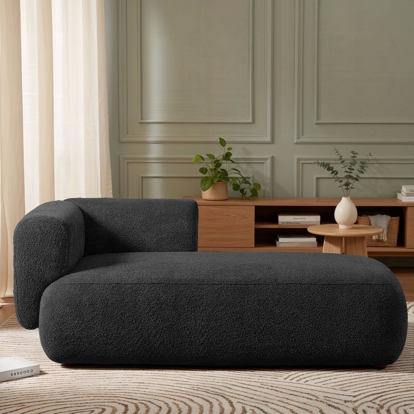 Upholstered Chaise Lounge