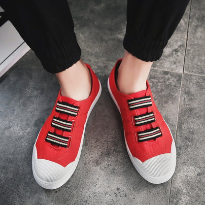 Korean Style Summer And Autumn Breathable Canvas Casual Shoes