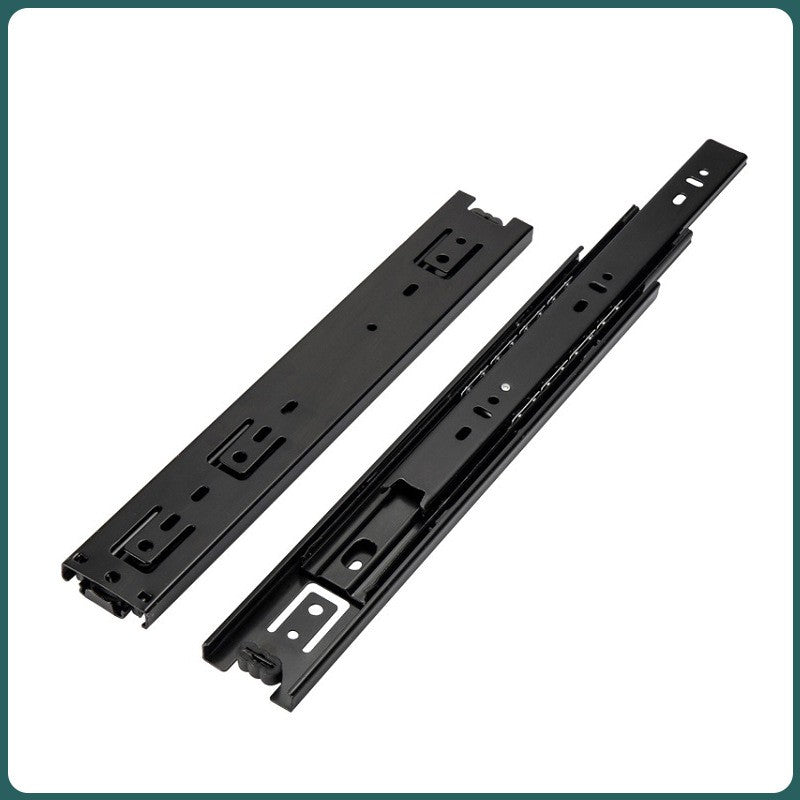 45 Wide Three Section Steel Extended Drawer Ball Slide