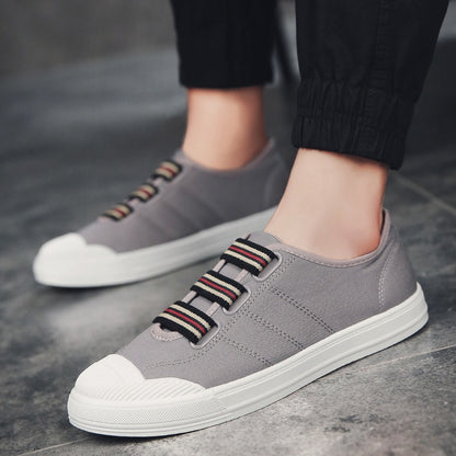 Korean Style Summer And Autumn Breathable Canvas Casual Shoes