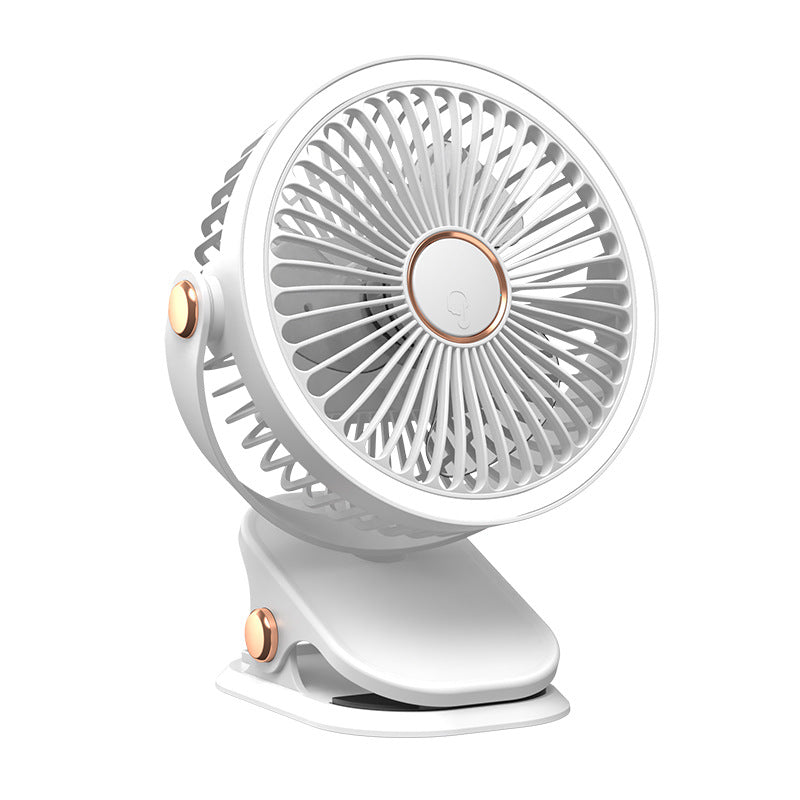 Clip Fan USB Lighting Desktop Household Fan Portable