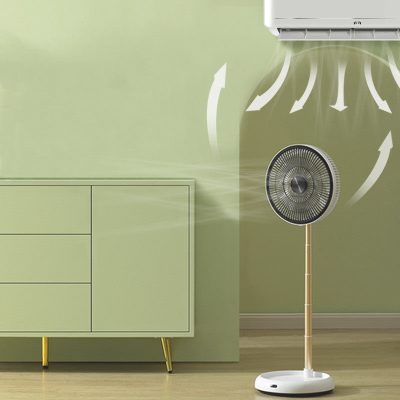 Folding Storage Air Floor Charging Fan