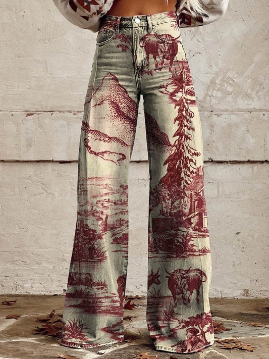 Hot Selling Plus Size Women's Casual Pants Thin Imitation Jeans
