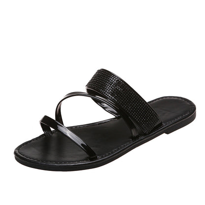 One Word Cool Women's Fashion Rhinestone Outdoor Breathable Casual Sandals
