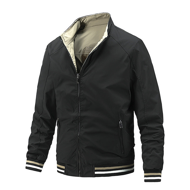 Fashion Urban Youth Leisure Simple Coat Male