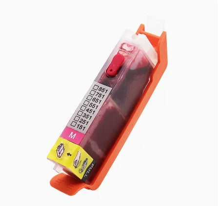 The Printer Refills The Cartridge
