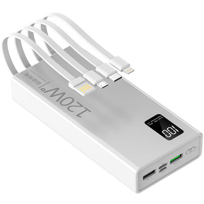 Super Fast Charge Two-way Portable Battery For Mobile Phones Intelligent Digital Display Multi-port
