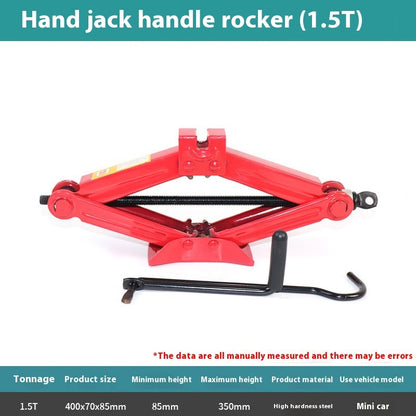 Car Mounted Car 2T Ratchet Labor-saving Jack