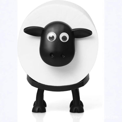 3Pcs FUNNY SHEEP TOILET PAPER HOLDER QUIRKY BATHROOM DECOR LOO ROLL STORAGE New