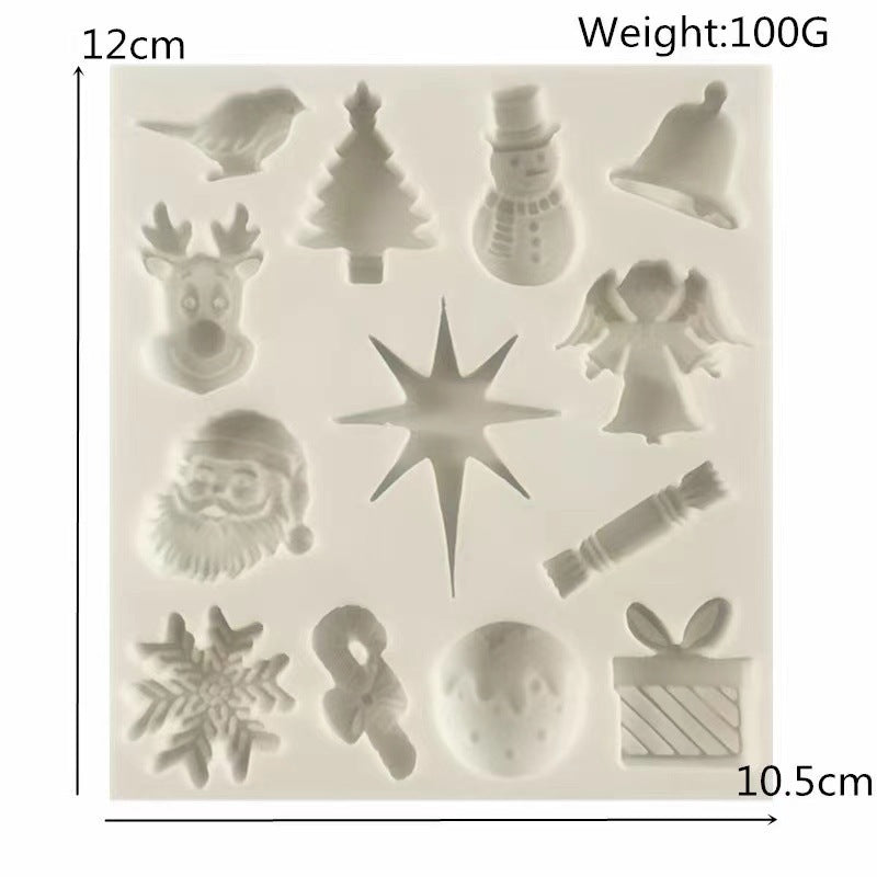 Christmas Elements Of New Baking Tools