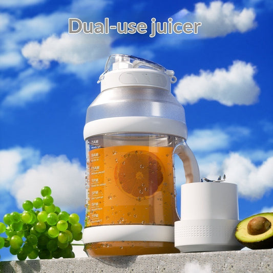 High-Capacity Multi-Functional Portable Fitness Blender With A Wide-Bottom Design