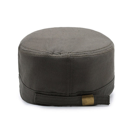 Hat Flat-top Peaked Cap Leisure Men's Sunhat
