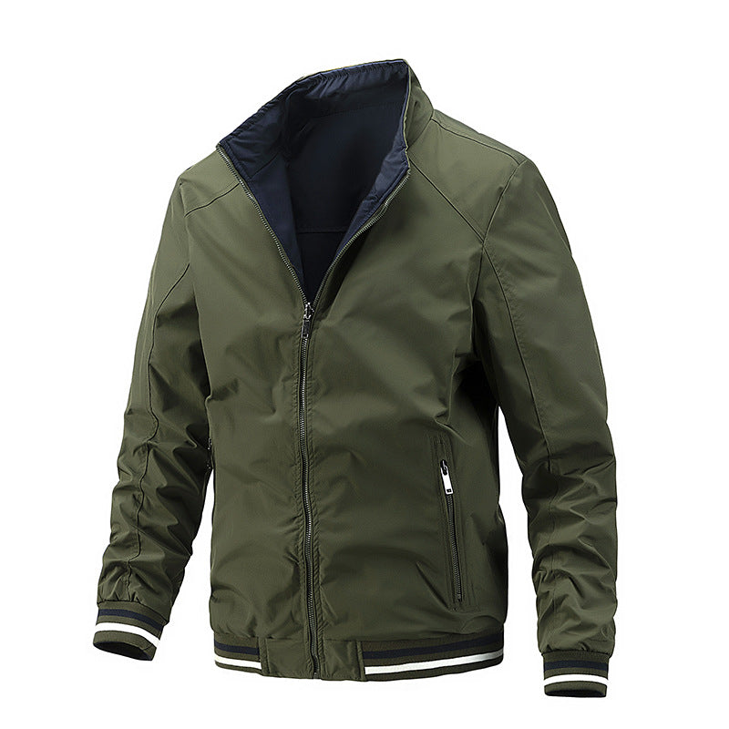 Fashion Urban Youth Leisure Simple Coat Male