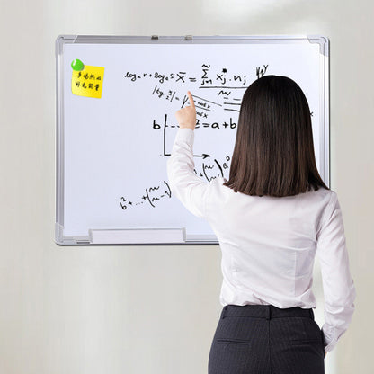 MAGNETIC WHITEBOARD SMALL LARGE WHITE BOARD DRY WIPE NOTICE OFFICE SCHOOL HOME