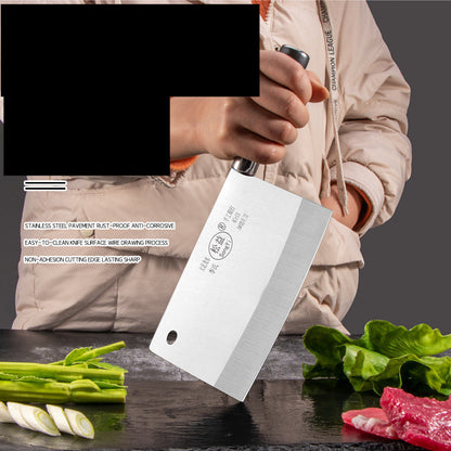 Longshui Pine Yi Forging Kitchen Knife Household Sharp Slicer