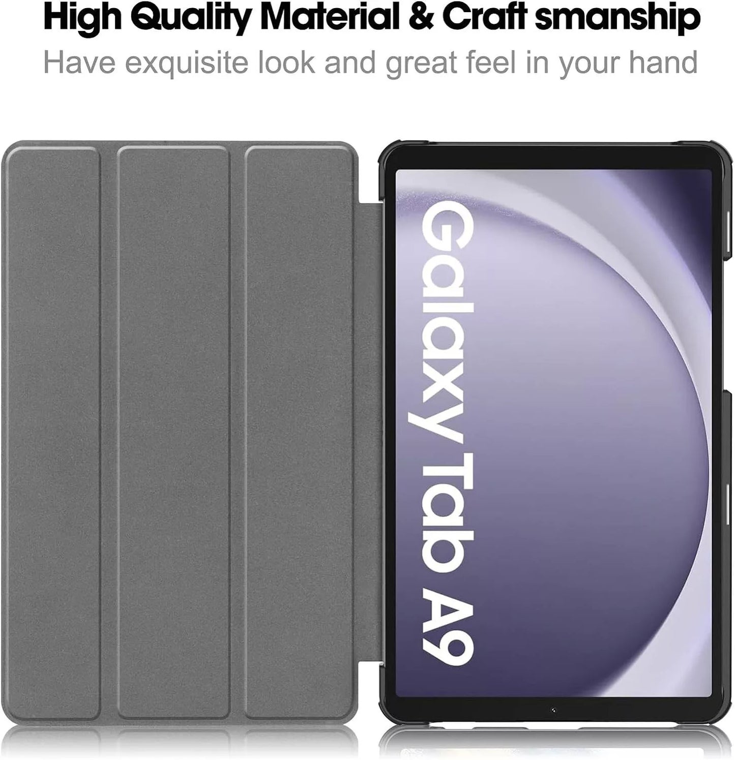 11in For  Galaxy Tab A9 PLUS 2023 Leather Smart Cover Flip Tablet Case