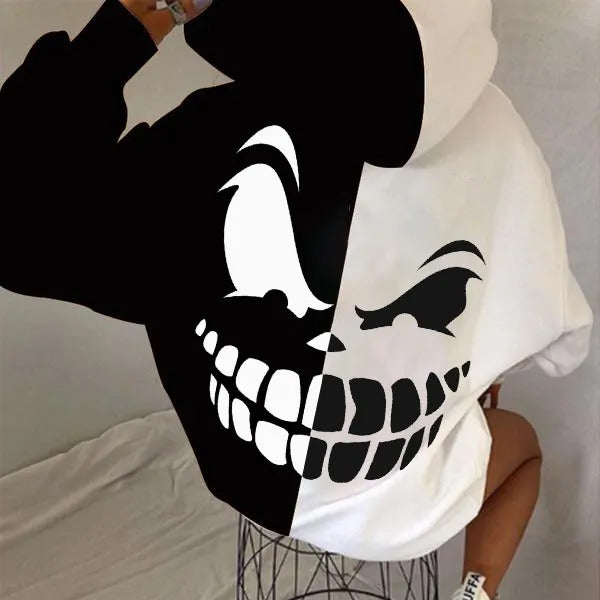 Comfortable And Versatile Fashion Printed Hoodie