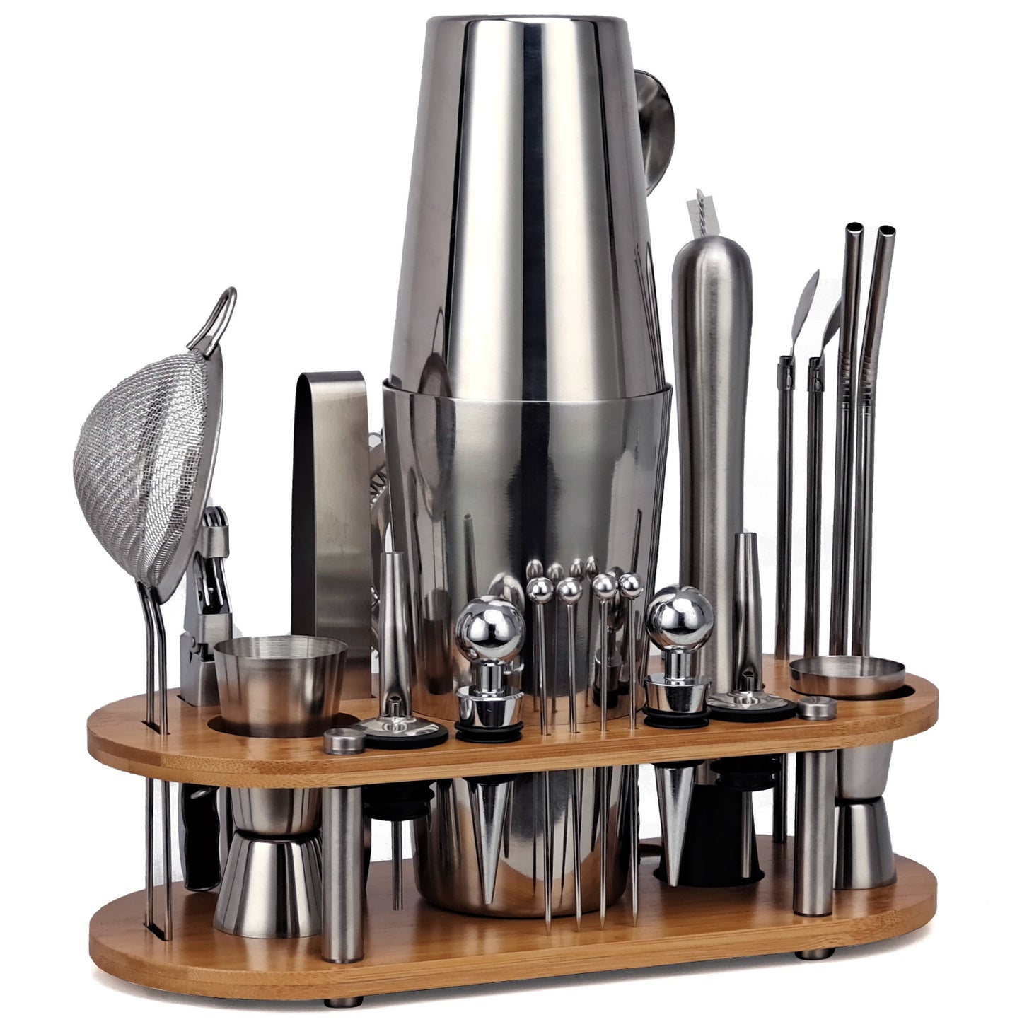 Stainless Steel Mixer Boston 23-piece Set