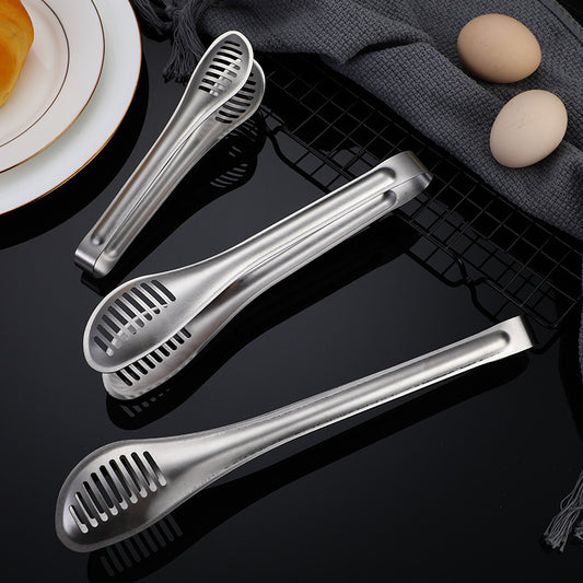 Stainless Steel Food Clamp Barbecue Tools Steak Tong Baking Bread Clip Thickened Clip