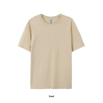 Summer European-size Drop-shoulder T-shirt