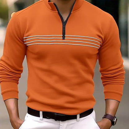 Autumn Men's Trendy Loose Lapel Sweater