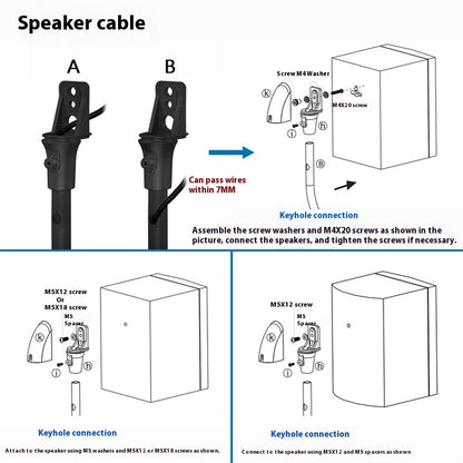 Adjustable Floor Metal Base Sound Tripod
