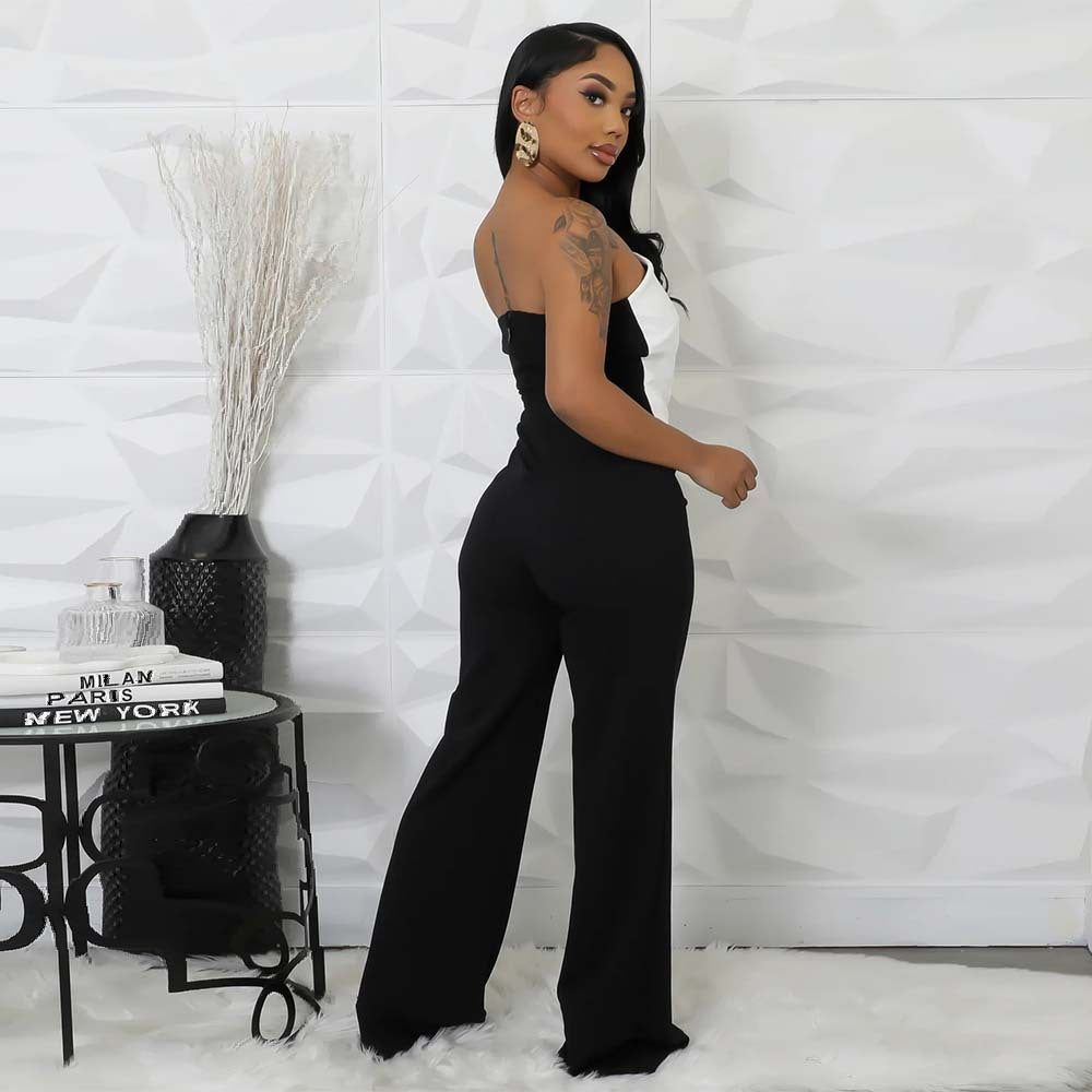 Women's Button Jumpsuit Commute Style