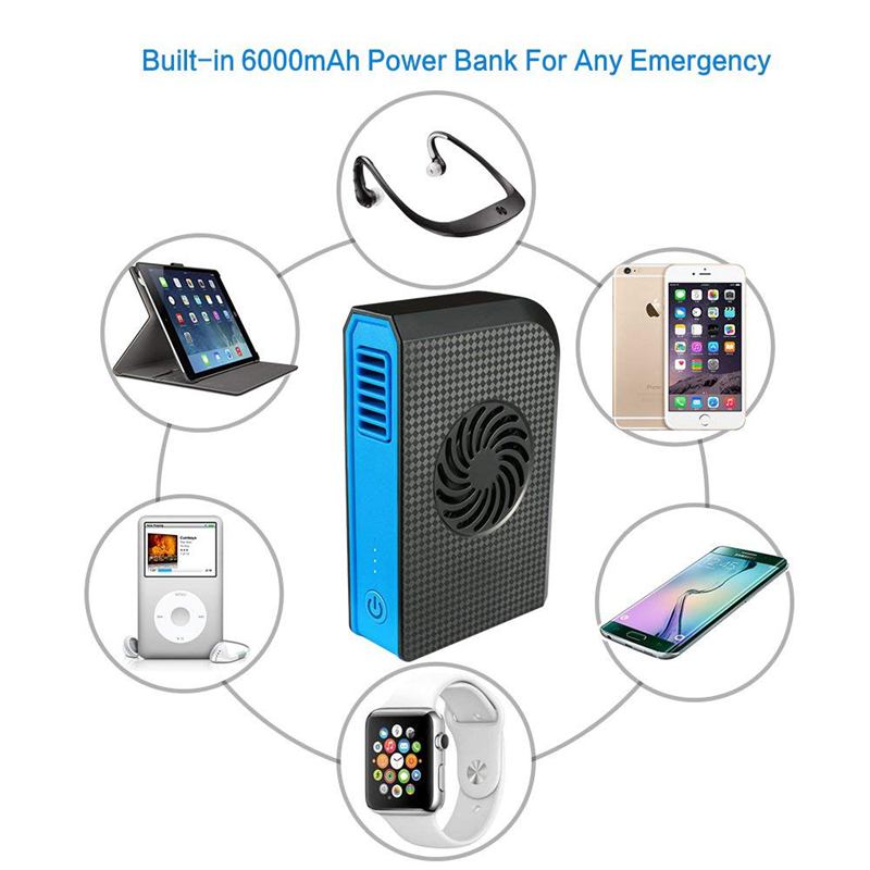 3-speed wind speed portable usb fan