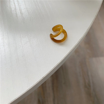 Resin Earbuds With A Sense Of Design Retro Minimalist Temperament