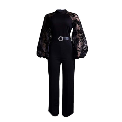 African Wide Leg European And American Jumpsuit