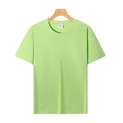 Liquid Ammonia Cotton Cool Feeling Short-sleeved Shirt